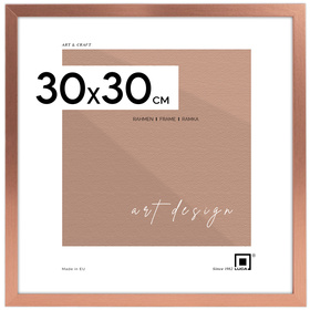 Miedziana ramka na zdjęcie LUX M 30x30 cm