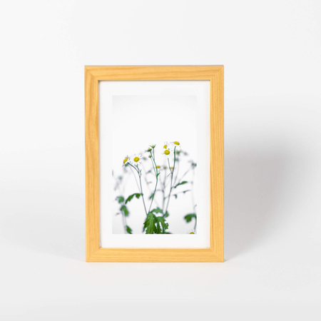 Naturalna ramka drewniana na zdjęcia PINIA 0 10x15 cm