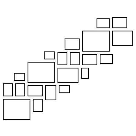 Zestaw ramek PINIA 00 GF0035 R- galeria ramek na 21 zdjęć