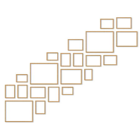 Zestaw ramek PINIA 00 GF0035 R- galeria ramek na 21 zdjęć