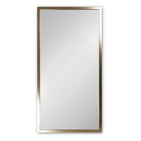 Lustro w brązowej  ramie wiszące LU-1620