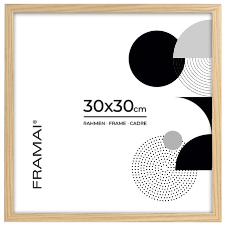 Ramka na zdjęcia 30x30 cm w dębowym kolorze FDM 02