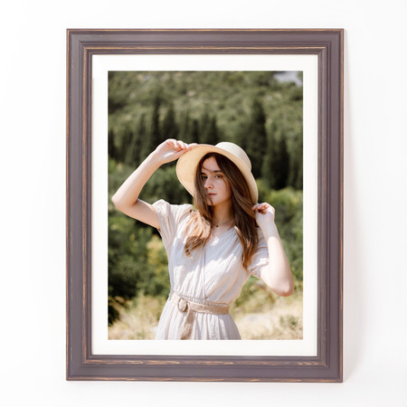 Ramka drewniana na zdjęcia DRL X 02 30x40 cm