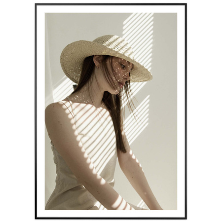 Czarna ramka aluminiowa na zdjęcia Royall 70x100 cm