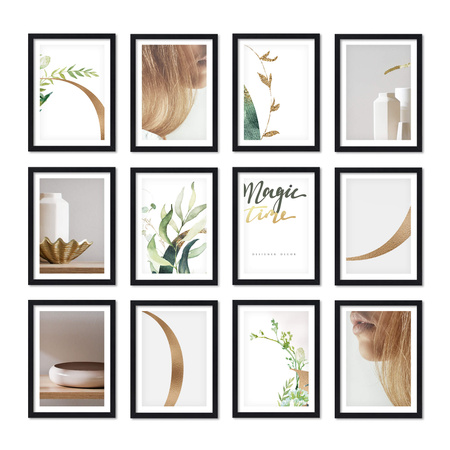 Zestaw ramek PINIA 2 GF0019 - galeria ramek na 12 zdjęć