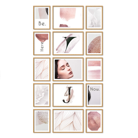 Zestaw ramek PINIA 00 kolor dębu GF0029 - galeria na 15 zdjęć