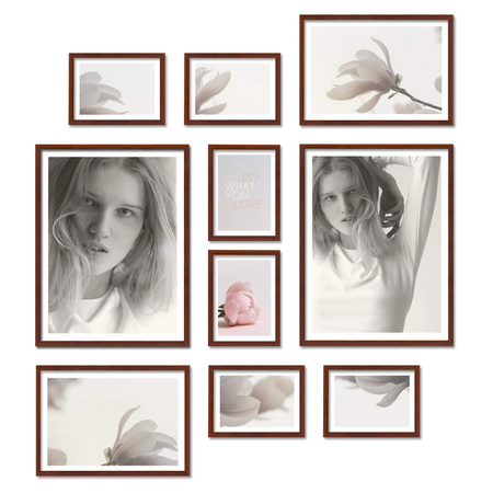 Zestaw ramek PINIA 3 GF0011 - galeria ramek na 10 zdjęć