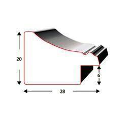 Ramka drewniana na zdjęcia DRZ N 1 10x15 cm