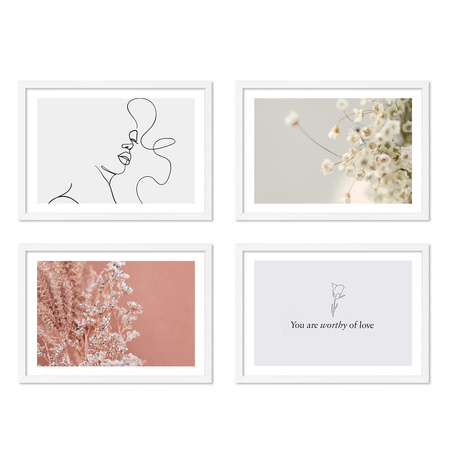 Zestaw ramek PINIA 1 GF0016 - galeria ramek na 4 zdjęcia