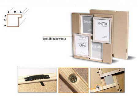 Multirama MULTI COTTAGE 42 ramka na zdjęcia