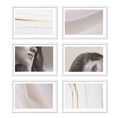 Zestaw ramek PINIA 1 GF0020 - galeria ramek na 6 zdjęć