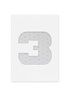 Passe Partout okienko w kształcie CYFERKI "3"