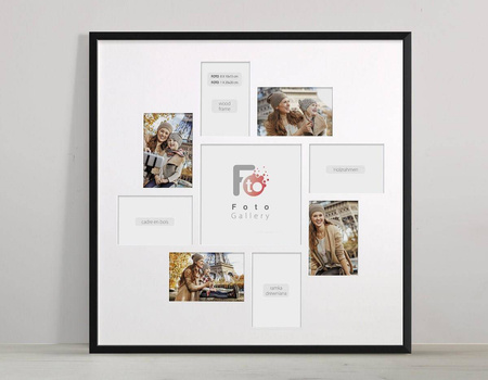 Foto galeria Black 60x60 cm na 9 zdjęć