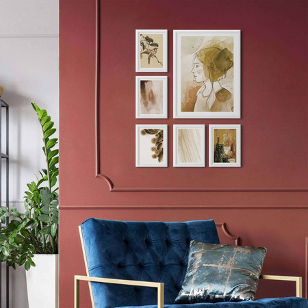 Zestaw białych ramek galeria HIT 01 GF0002