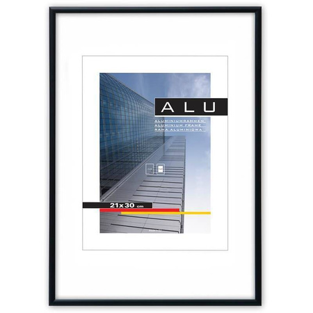 Ramka ALU F 2 czarna 24x30 cm