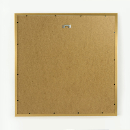 Złota kwadratowa ramka na zdjęcie KEA Z 50x50 cm