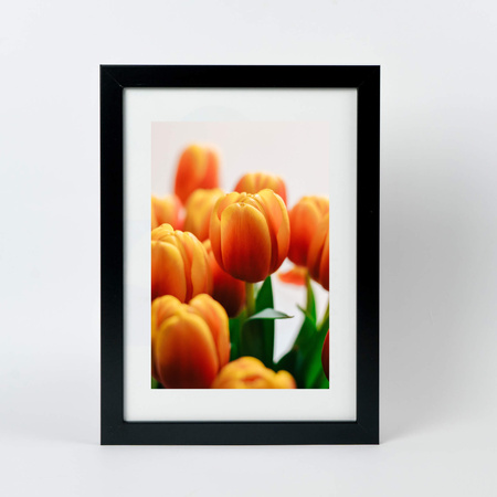 Pakiet 5 szt. czarnych ramek na zdjęcia HEN 2 10x15 cm