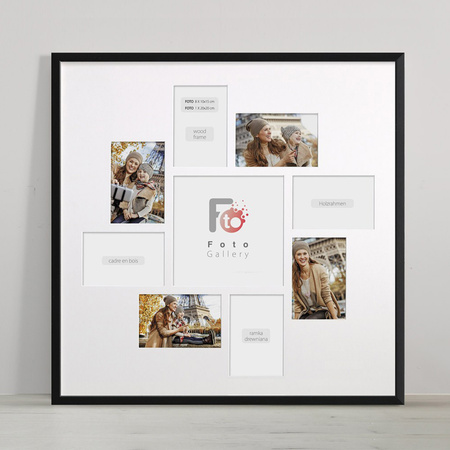 Foto galeria Black 60x60 cm na 9 zdjęć