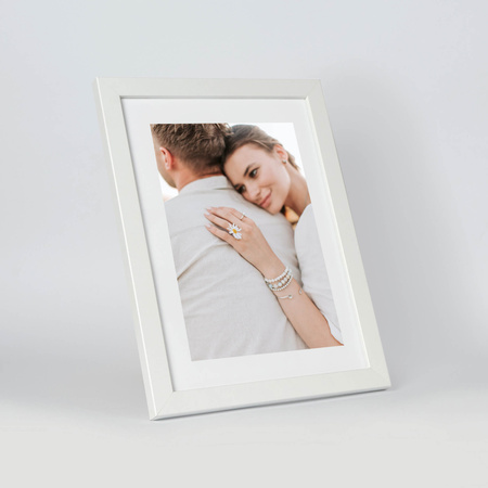 Biała ramka na zdjęcia HEN 1 21x29,7 cm