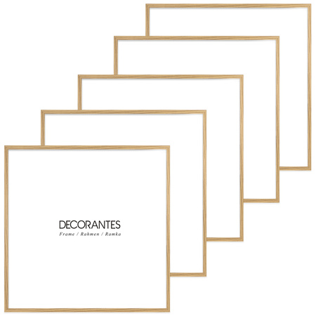 Ramka na zdjęcia 40x40 cm w dębowym kolorze FDM 02