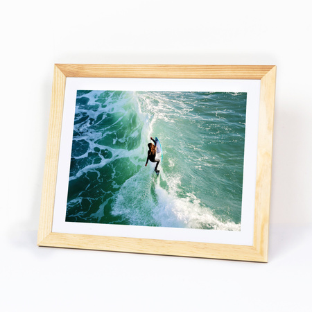 Ramka z drewna surowego na zdjęcia RAW 24x30 cm