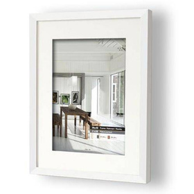 Biała ramka przestrzenna EXPO 3D 40x40 cm (30x30cm)