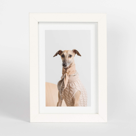 Biała ramka na zdjęcie FDM M1 20x30 cm