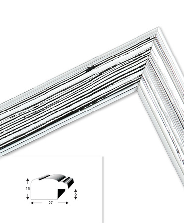 Ramka drewniana na zdjęcia DRL F 1S 50x60 cm