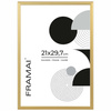 Złota ramka aluminiowa QAL 21x29,7 cm