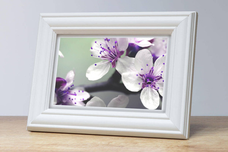 Ramka drewniana na zdjęcia DRL F 1 13x18 cm