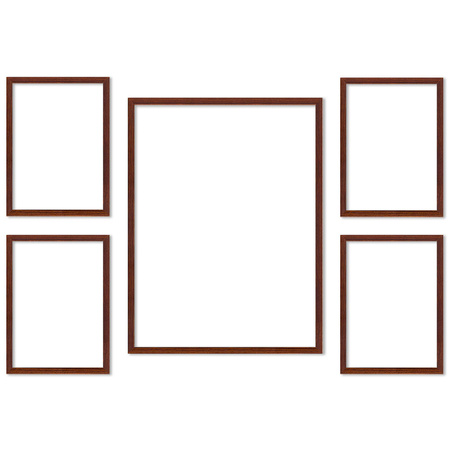Zestaw ramek PINIA 3 GF0046 - galeria ramek na 5 zdjęcia
