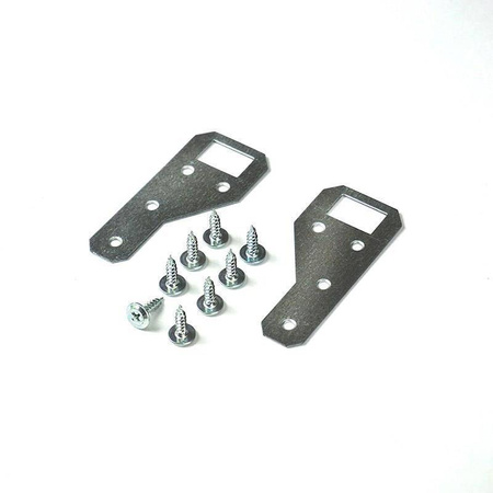 Płytka wieszakowa zestaw z wkrętami