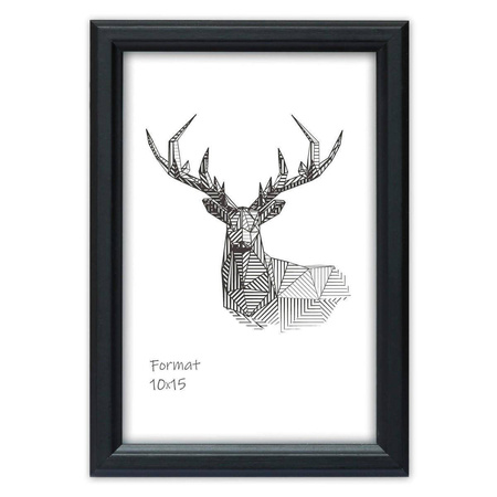 Zestaw czarnych ramek galeria PRESTO 2 GF0005