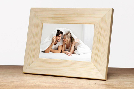 Ramka z drewna surowego na zdjęcia SUR G 40x50 cm