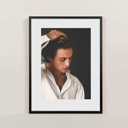 Czarna ramka aluminiowa na zdjęcia Royall 30x40 cm