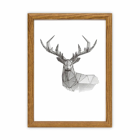 Zestaw ramek kolor dębowy galeria HIT 33 GF0009