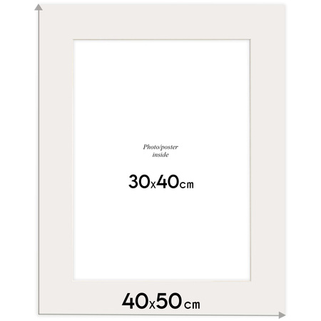 Passe partout 40x60 (30x40) GRANATOWY NAVY