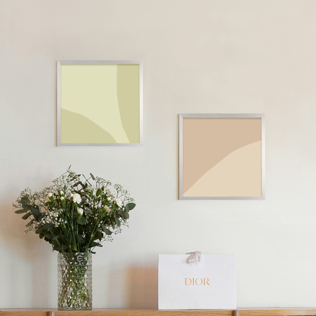 Srebrna ramka na zdjęcia KEA S 30x30 cm