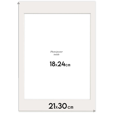 Passe partout 21x30 (18x24) SREBRNY SILVER