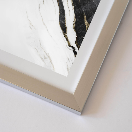 Srebrna ramka z tworzywa FOR S 15x21 cm