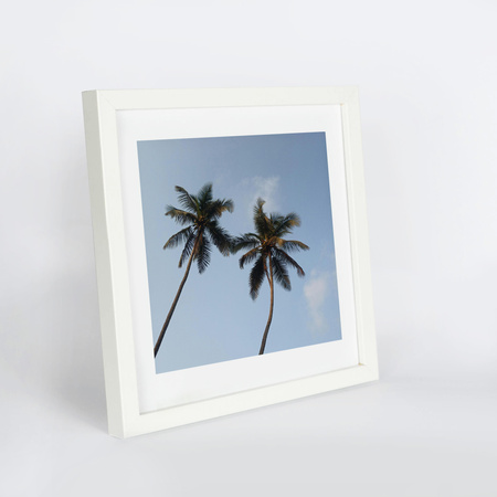 Biała ramka na zdjęcia FDM 1 30x30 cm