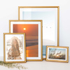 Ramka drewniana na zdjęcia DRWC F Z złota 30x45 cm