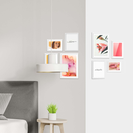 Zestaw ramek PINIA 1 GF0043 - galeria ramek na 8 zdjęć