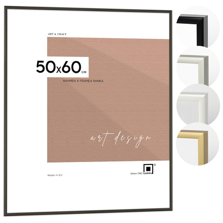 Czarna ramka aluminiowa na zdjęcia Royall 50x60 cm