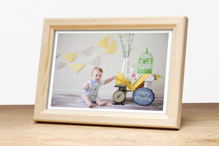 Ramka z drewna surowego na zdjęcia SUR I 10x15 cm