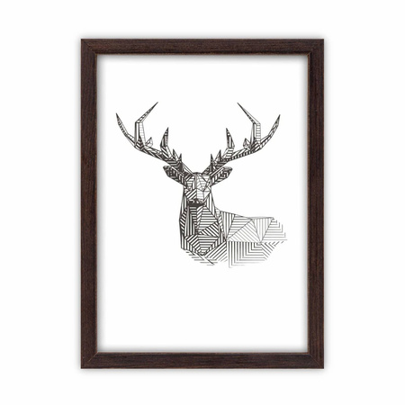 Zestaw brązowych ramek galeria Pinia 4 GF0009