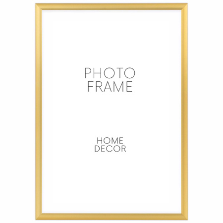 Złota ramka aluminiowa na zdjęcia Royall 21x30 cm