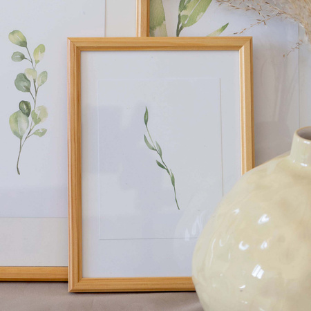 Naturalna ramka drewniana DRWA 0 15x15 cm