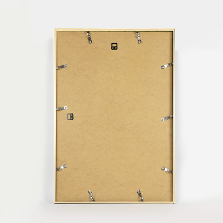 Złota ramka aluminiowa QAL 62x93 cm