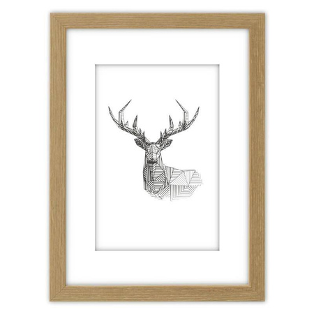 Naturalna ramka przestrzenna Efekt 3D 40x50 cm (30x40 cm)